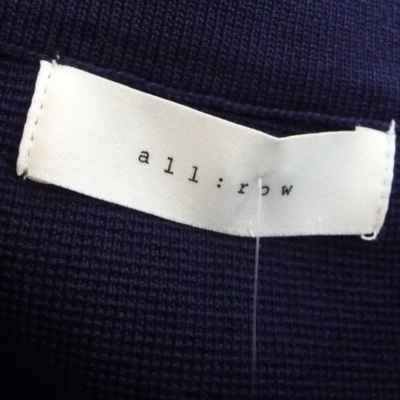 ALL ROW OLLIE WRAP SKIRT SIZE SMALL NAVY BLUE - Picture 4 of 6